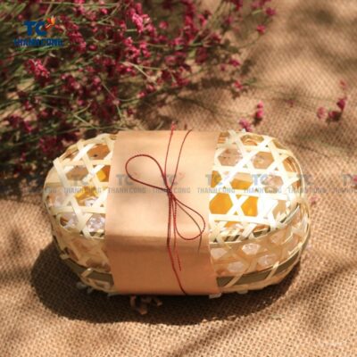 Bamboo Basket Gift Box (TCHD-24503)
