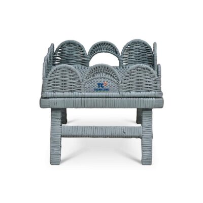 Blue Rattan Tray Rectangle (TCRTR-8994)