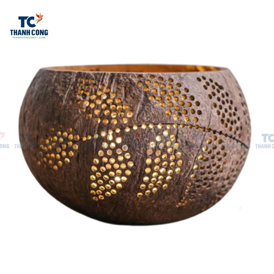 Candle Coconut Shell Bowl (TCCP-24051)