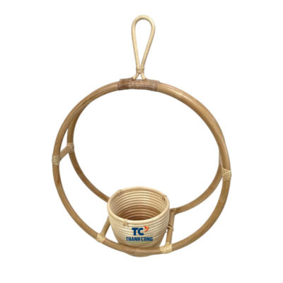 Circular Wicker Plant Hang (TCRPB-8985)