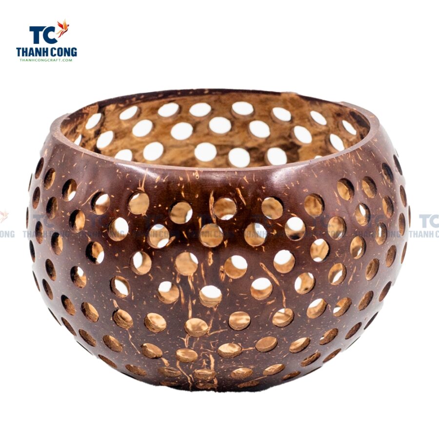 Coconut Shell Candle Holders (TCCP-24055)