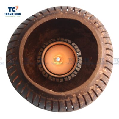 Coconut Tea Light Holder (TCCP-24053)