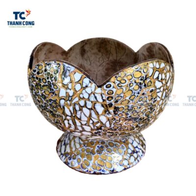 Handcrafted Coconut Shell Planter - TCCP 24035