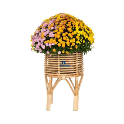 Natural Wicker Planter (TCRPB-8993)