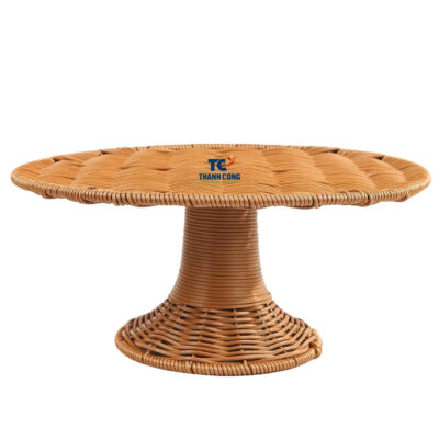 Natural Woven Rattan Cake Stand (TCRCS-8989)