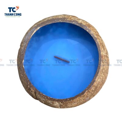 Organic Soy Wax Coconut Bowl Candle (TCCP-24060)