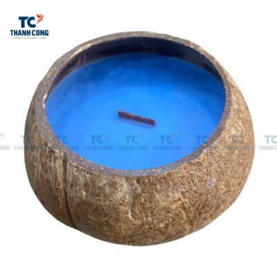 Organic Soy Wax Coconut Bowl Candle (TCCP-24060)