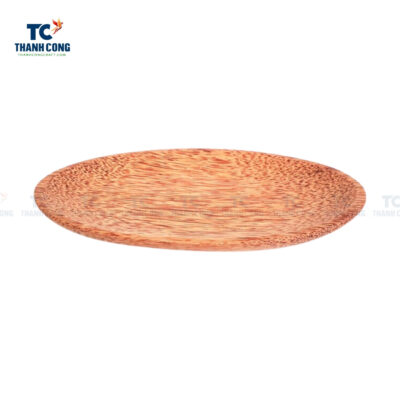 Oval Coconut Wood Plate, wholesale