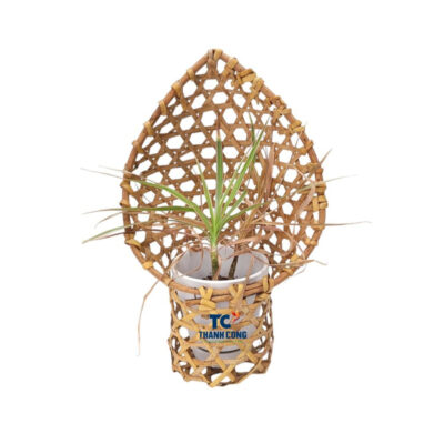 Peacock Woven Rattan Planter- (TCRPB-8981)