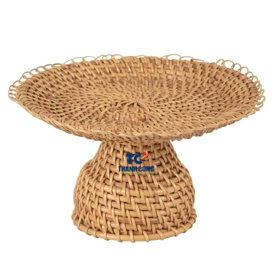 Rattan Cake Stand Large (TCRCS-8987)