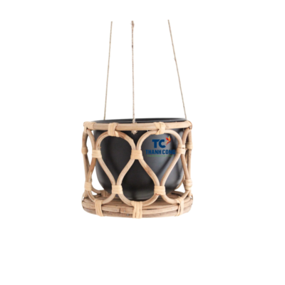 Rattan Hanging Planter Stand For Garden (TCRPB-8982)