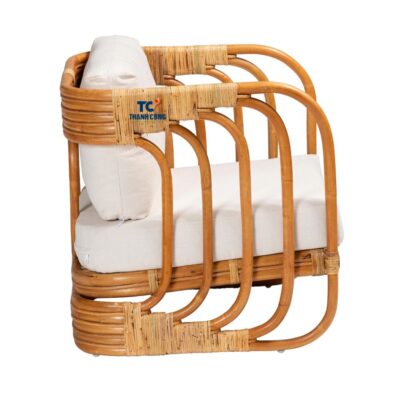 Rattan Lounge Chair Vintage (TCRCH-8953)