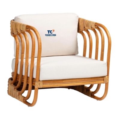 Rattan Lounge Chair Vintage (TCRCH-8953)