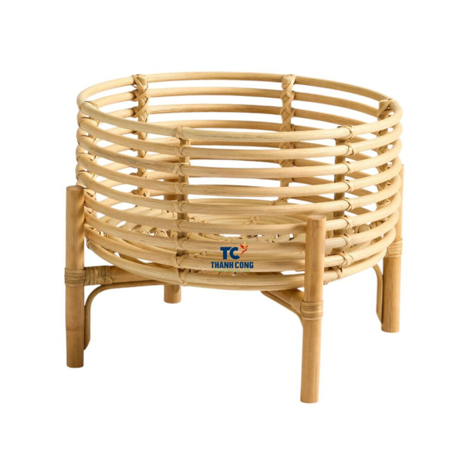 Rattan Planter With Legs (TCRPB-8999)