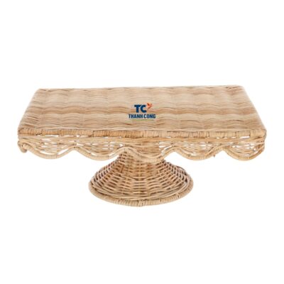 Rectangular Wicker Cake Stand (TCRCS-8992)