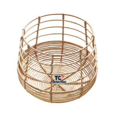 Round Wicker Baskets For Plants (TCRPB-8994)