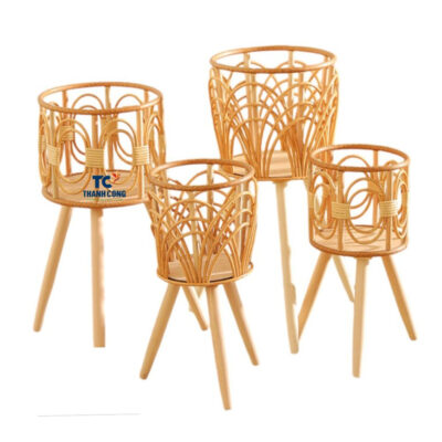 Tall Wicker Baskets For Plants (TCRPB-8990)