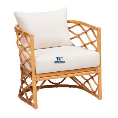 Vintage Boho Rattan Chair (TCRCH-8951)