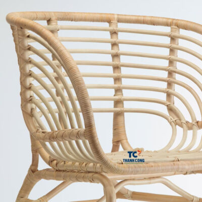 Vintage Rattan Armchair (TCRCH-8962)
