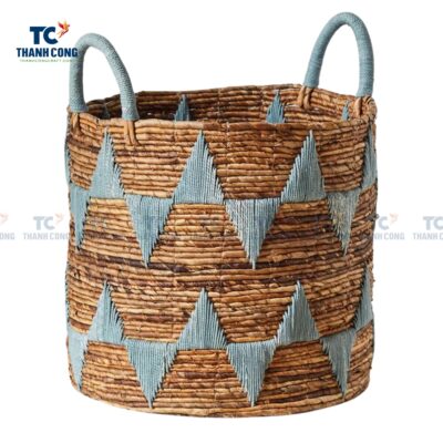 Water Hyacinth Large Basket (TCSB-24238)