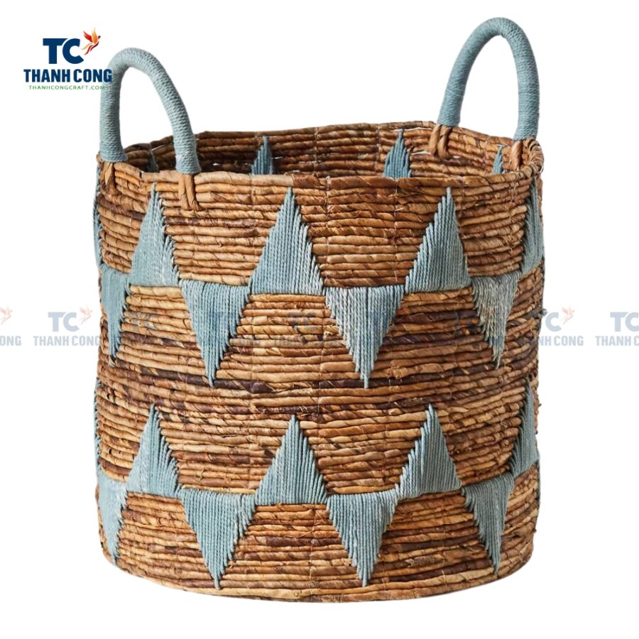 Water Hyacinth Large Basket (TCSB-24238)