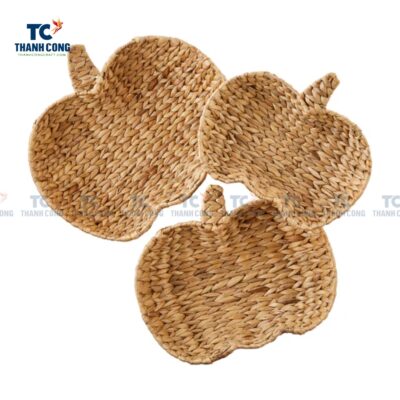 Water Hyacinth Pumpkin Tray (TCKIT-24457)