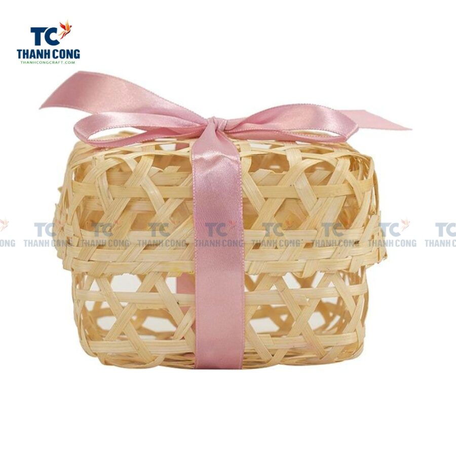 Wedding Square Bamboo Gift Box (TCHD-24500)