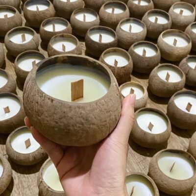 Wholesale Coconut Bowls Candles