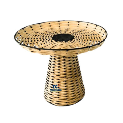 Wire Rattan Cake Stand Natural (TCRCS-8983)