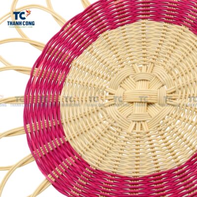 Woven Round Rattan Placemat (TCRPL-8991)