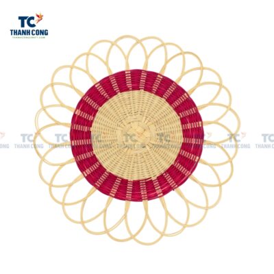 Woven Round Rattan Placemat (TCRPL-8991)