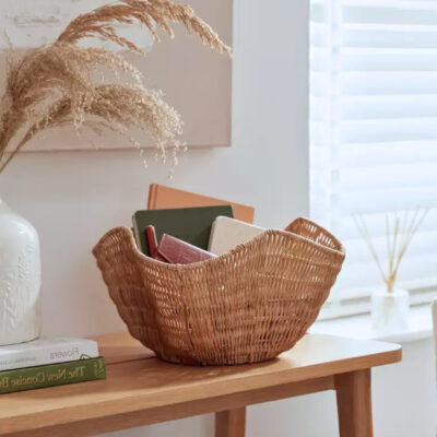 cheap wicker storage baskets, wholesale