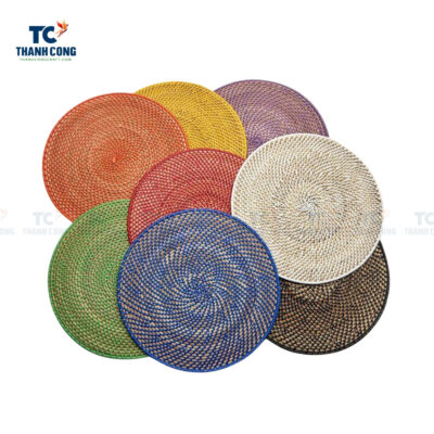 colorful rattan placemat, bulk