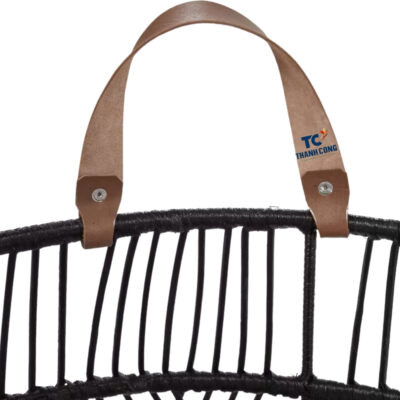 large black rattan basket, wholesale