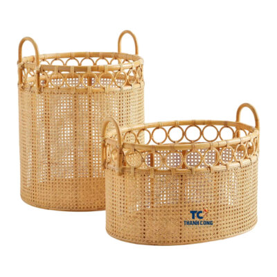 large oval wicker basket, wholesale