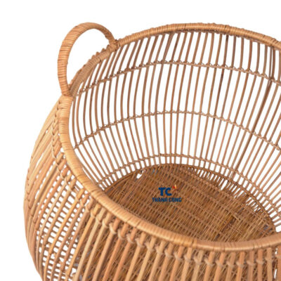 large round wicker basket, wholesale