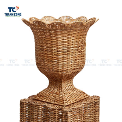 large wicker urn, wholesale