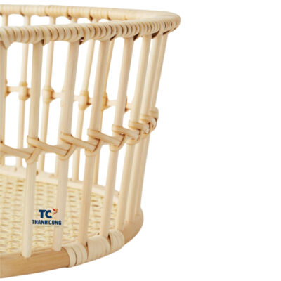 low rattan basket, wholesale