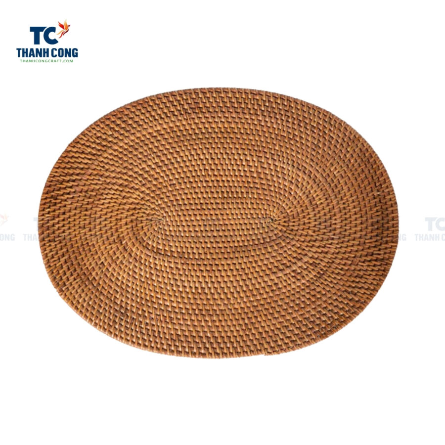 oval rattan placemat, rattan placemats bulk