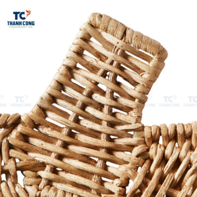 pumpkin rattan placemat