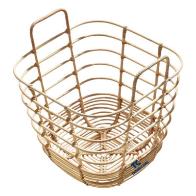 rattan basket with handle, wholesale