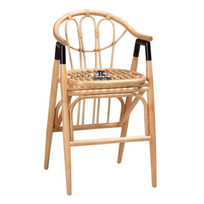 Rattan Chair With Ottoman (TCRCH-8987)