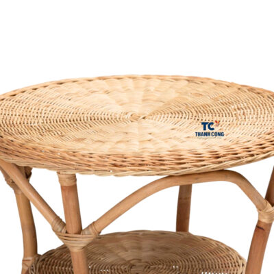 rattan coffee table with storage, wholesale