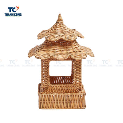 rattan pagoda table decor, wholesale