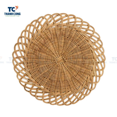 round woven rattan placemats