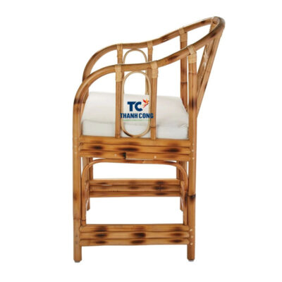Rattan Round Back Arm Chair (TCRCH-8972)