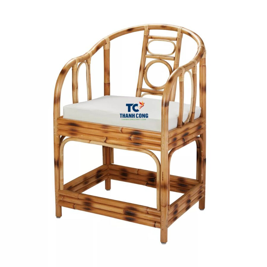 Rattan Round Back Arm Chair (TCRCH-8972)