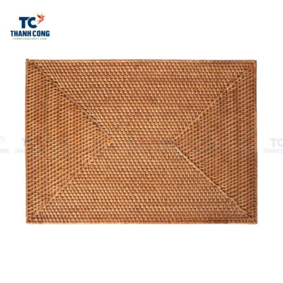 Rectangle Rattan Placemat, rattan placemats bulk, wholesale