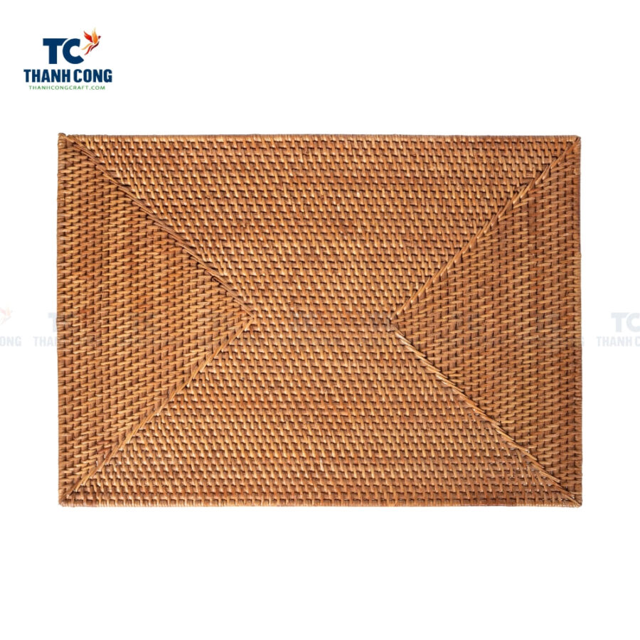 Rectangle Rattan Placemat, rattan placemats bulk, wholesale