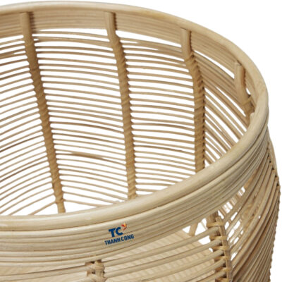 round wicker storage baskets, wholesale